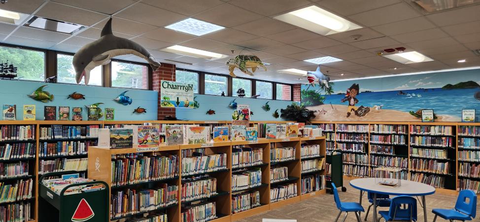 Barr Memorial Library Children's Area