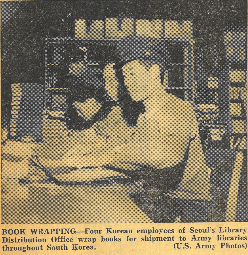 Korea Library Staff March 1956