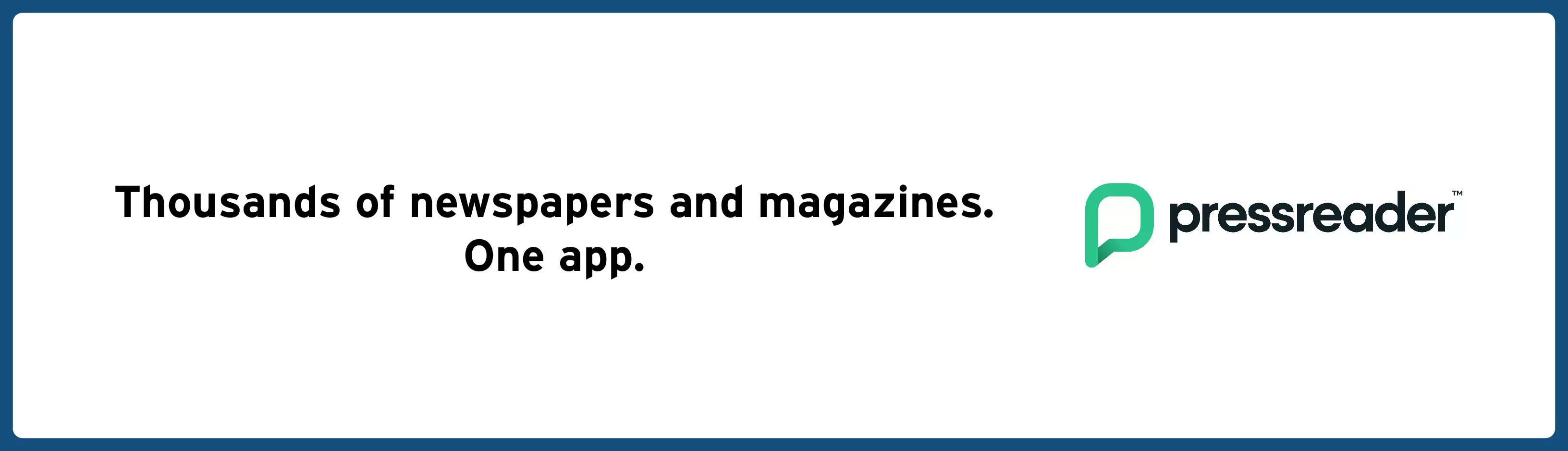 Pressreader Web Slider